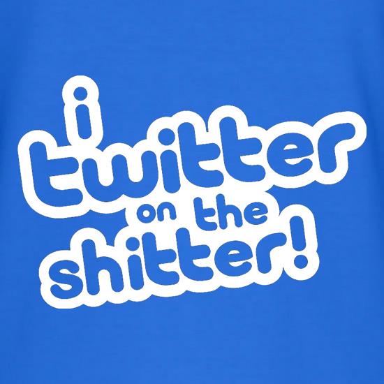 I Twitter On The Shitter T-Shirts for Kids